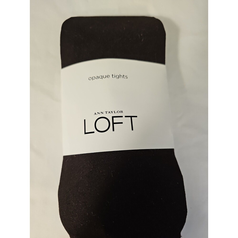 New Ann Taylor Loft Opaque Tights Size Medium Color Brownie